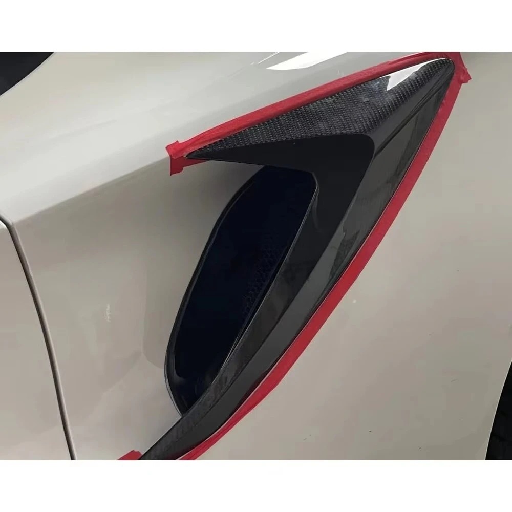 Emira Vors Style Real Carbon Fiber Rear Side Vents Trim for Lotus Emira